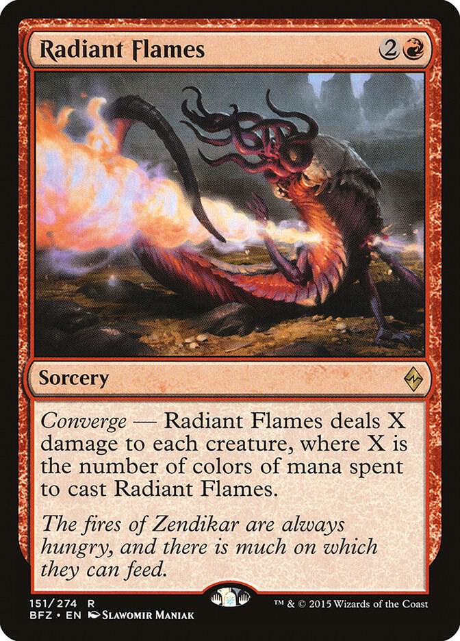 Radiant Flames (151) [Battle for Zendikar]