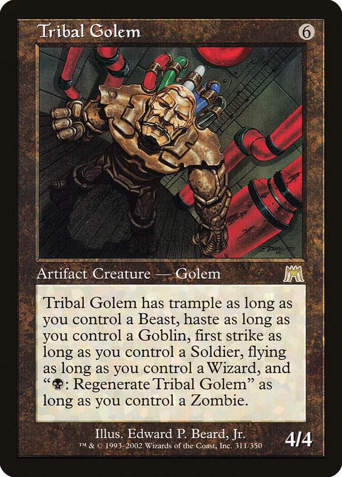 Tribal Golem (311) [Onslaught]