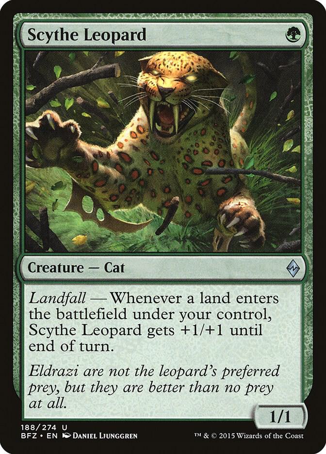 Scythe Leopard (188) [Battle for Zendikar]