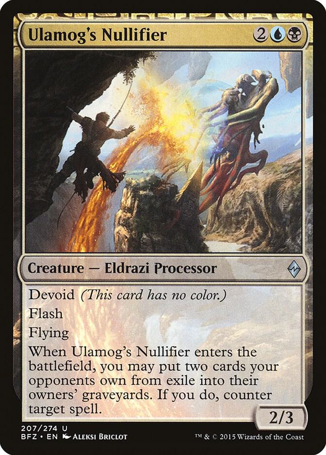 Ulamog's Nullifier (207) [Battle for Zendikar]