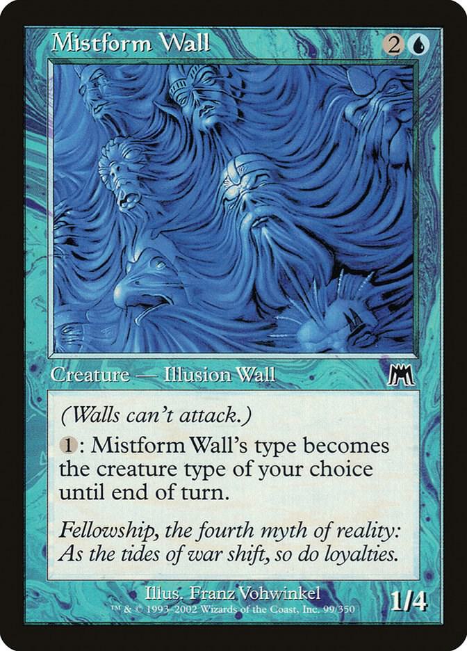 Mistform Wall (99) [Onslaught]