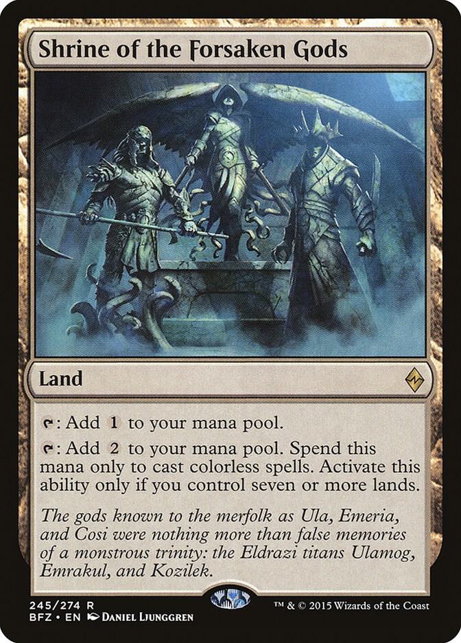 Shrine of the Forsaken Gods (245) [Battle for Zendikar]