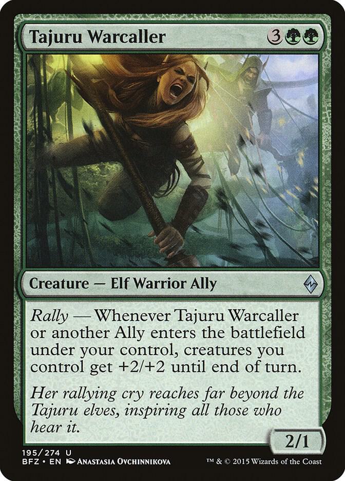 Tajuru Warcaller (195) [Battle for Zendikar]