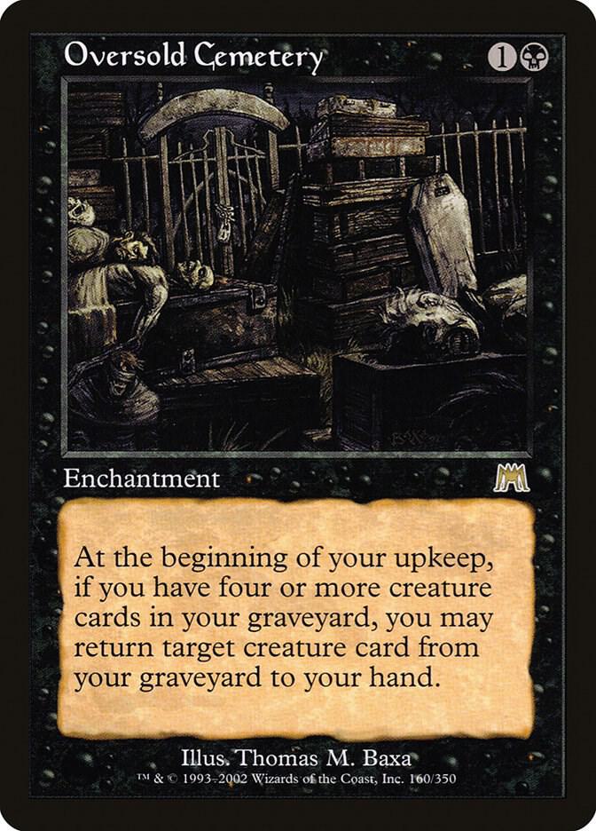 Oversold Cemetery (160) [Onslaught]