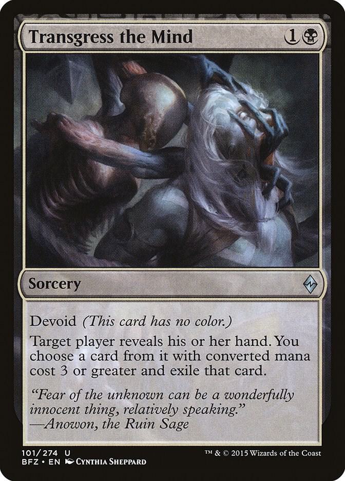 Transgress the Mind (101) [Battle for Zendikar]