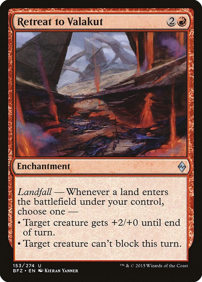 Retreat to Valakut (153) [Battle for Zendikar]