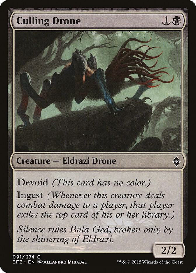 Culling Drone (91) [Battle for Zendikar]
