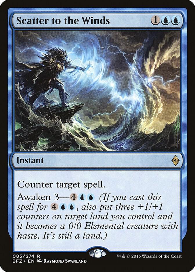 Scatter to the Winds (85) [Battle for Zendikar]