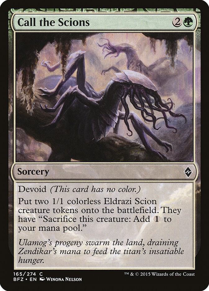 Call the Scions (165) [Battle for Zendikar]