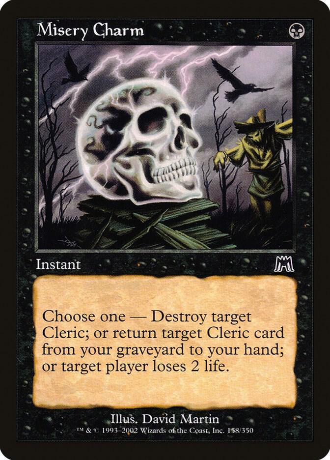 Misery Charm (158) [Onslaught]