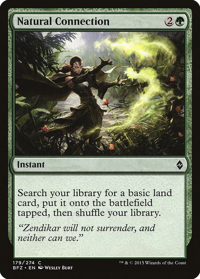 Natural Connection (179) [Battle for Zendikar]