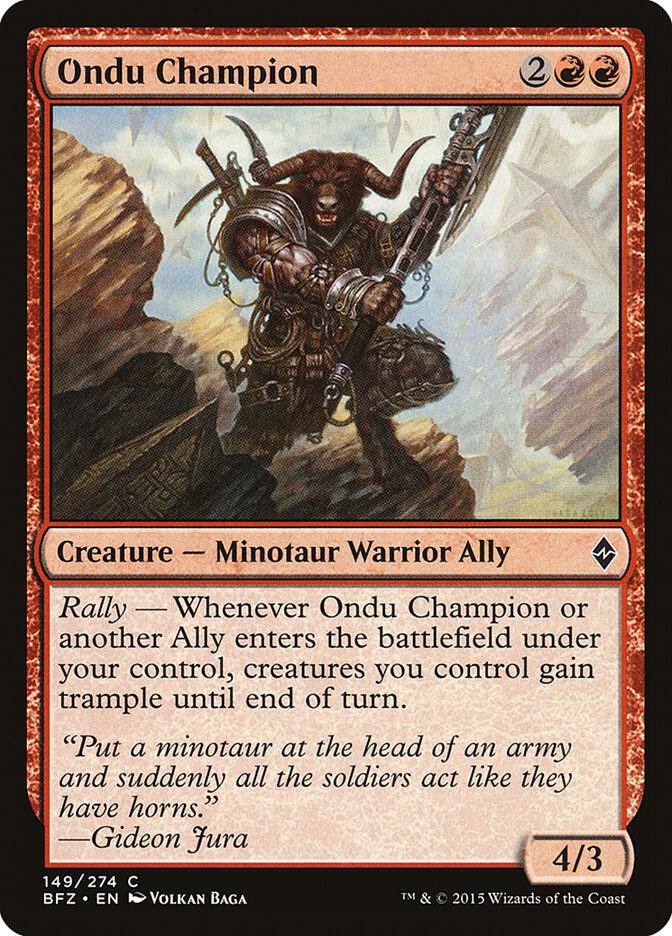 Ondu Champion (149) [Battle for Zendikar]