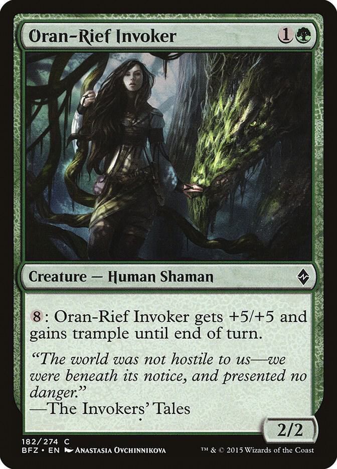 Oran-Rief Invoker (182) [Battle for Zendikar]