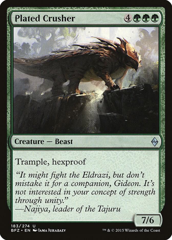 Plated Crusher (183) [Battle for Zendikar]