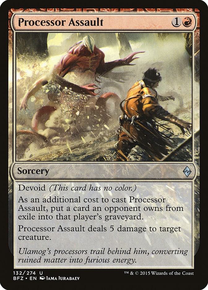 Processor Assault (132) [Battle for Zendikar]