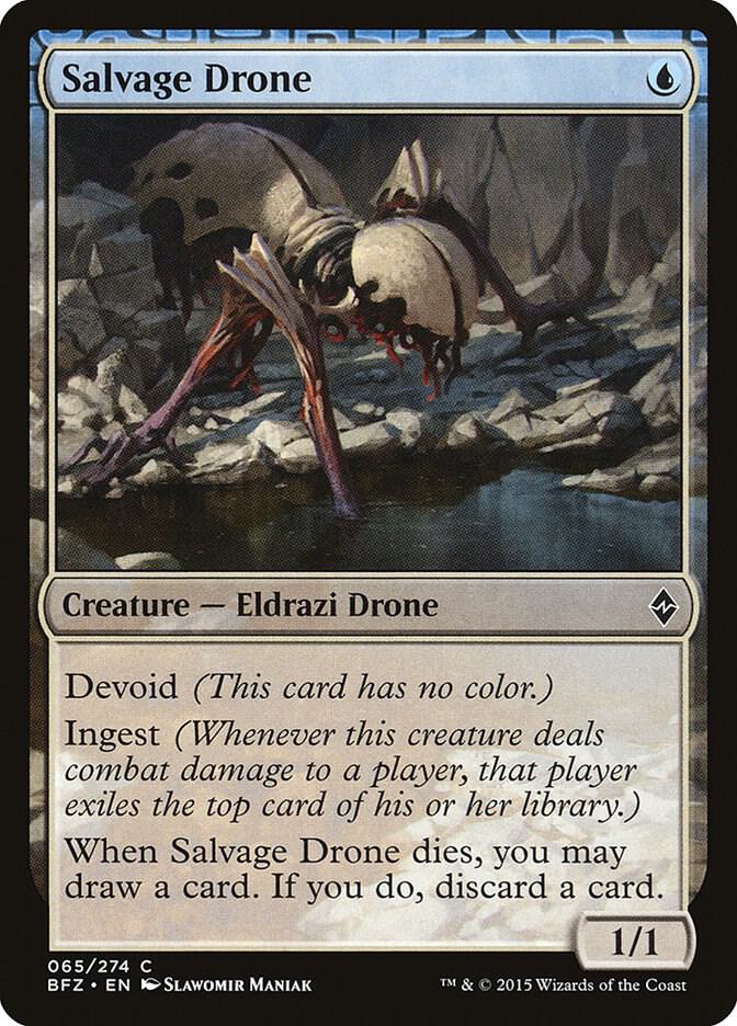 Salvage Drone (65) [Battle for Zendikar]