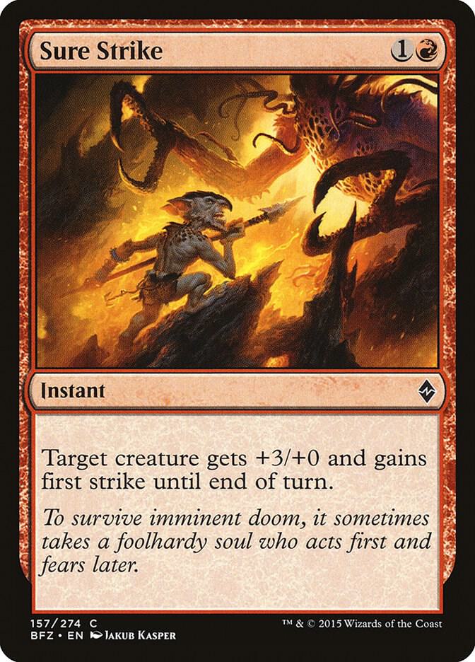 Sure Strike (157) [Battle for Zendikar]