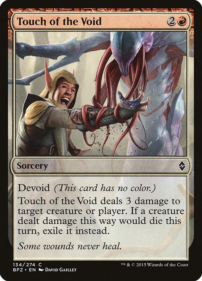 Touch of the Void (134) [Battle for Zendikar]
