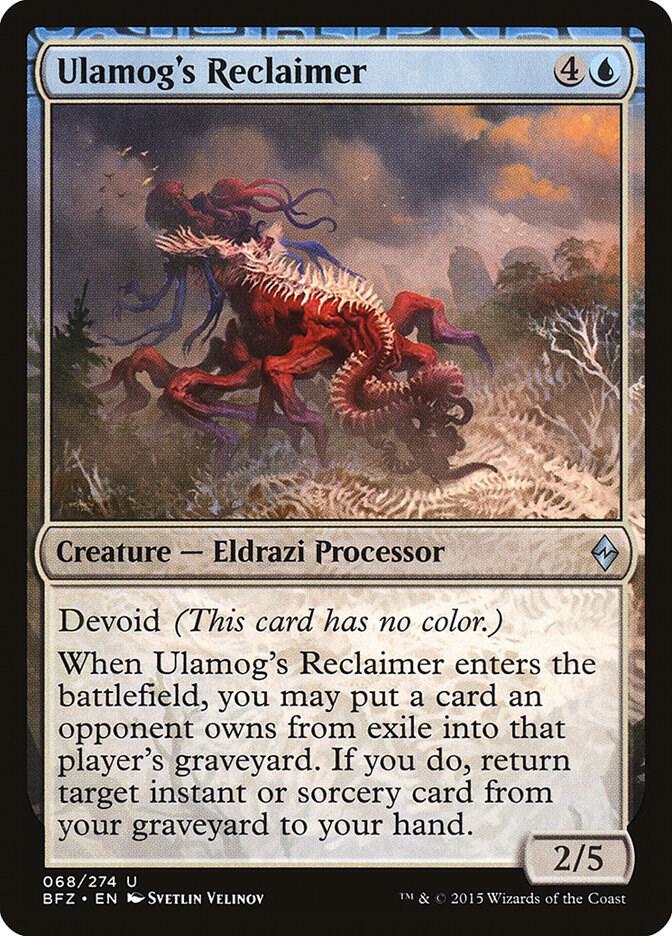 Ulamog's Reclaimer (68) [Battle for Zendikar]