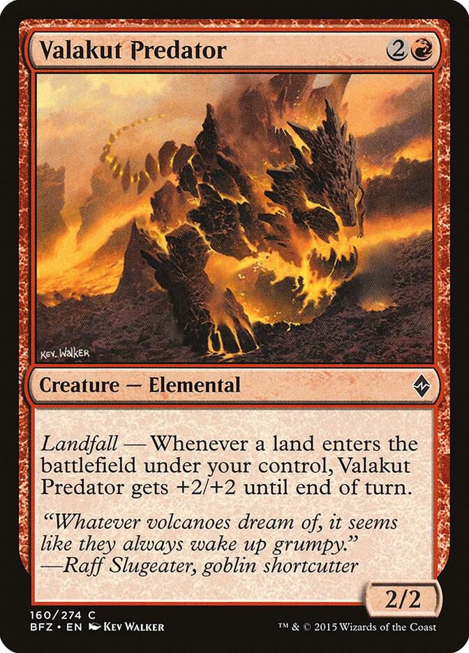 Valakut Predator (160) [Battle for Zendikar]