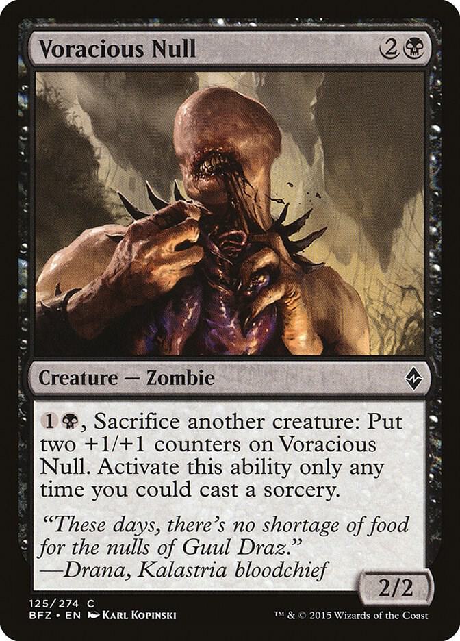 Voracious Null (125) [Battle for Zendikar]
