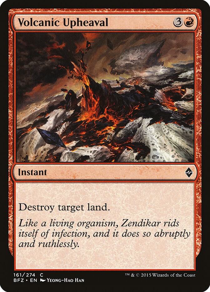 Volcanic Upheaval (161) [Battle for Zendikar]