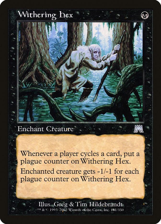 Withering Hex (181) [Onslaught]