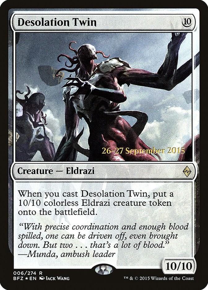Desolation Twin (6) [Prerelease Cards]