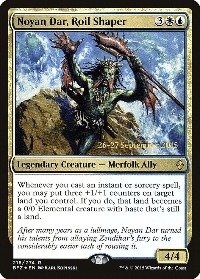 Noyan Dar, Roil Shaper (216) [Prerelease Cards]