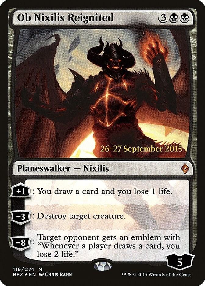 Ob Nixilis Reignited (119) [Prerelease Cards]