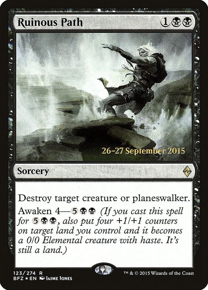 Ruinous Path (123) [Prerelease Cards]