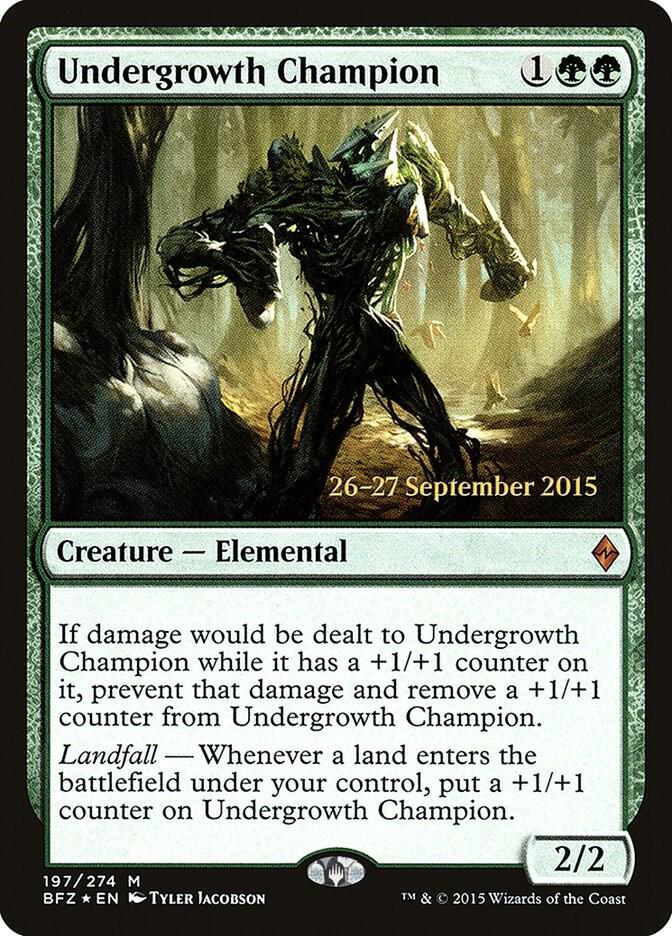 Undergrowth Champion (197) [Prerelease Cards]