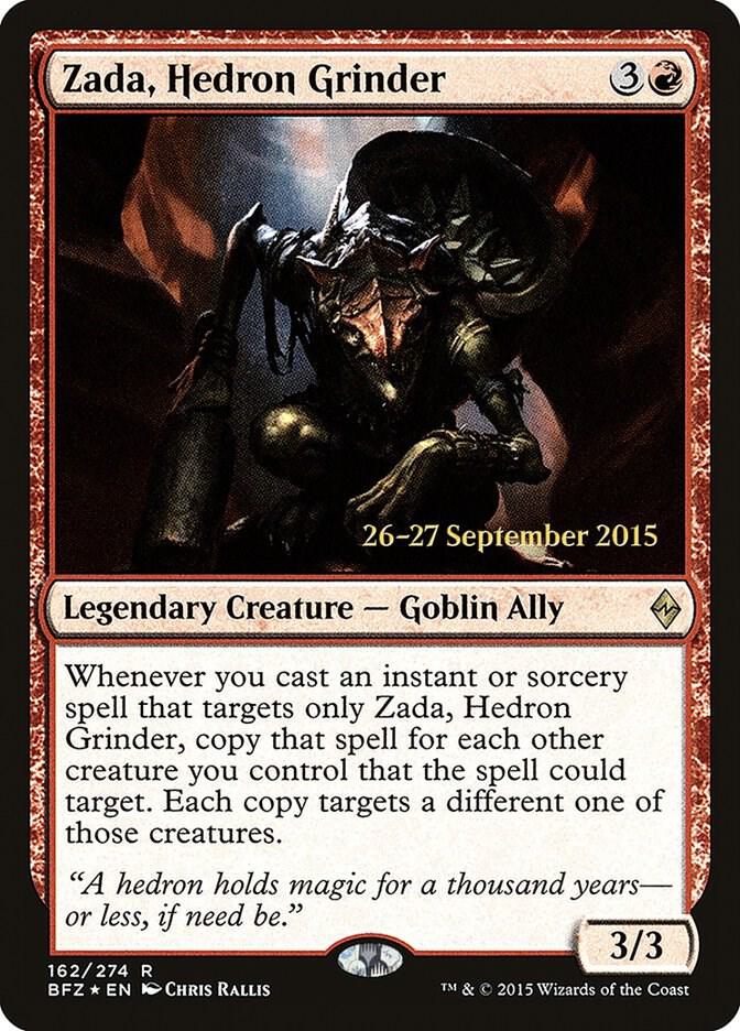 Zada, Hedron Grinder (162) [Prerelease Cards]