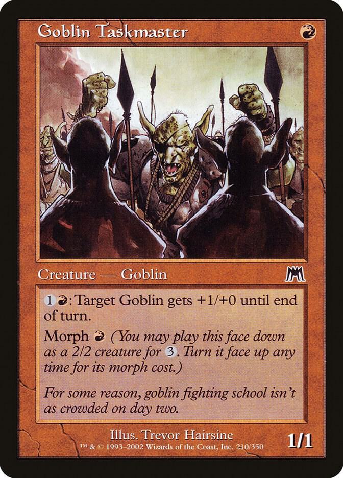 Goblin Taskmaster (210) [Onslaught]
