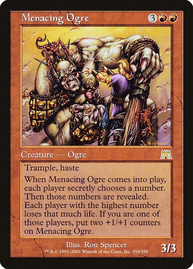 Menacing Ogre (219) [Onslaught]