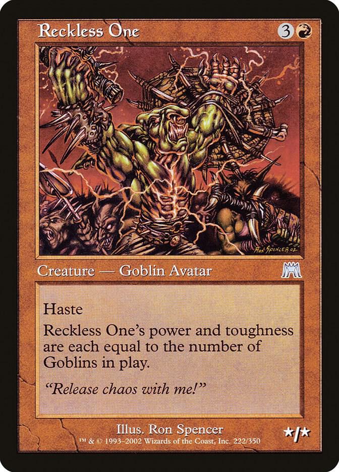 Reckless One (222) [Onslaught]