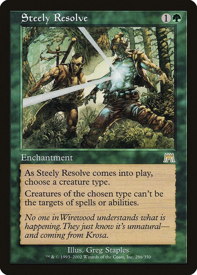 Steely Resolve (286) [Onslaught]