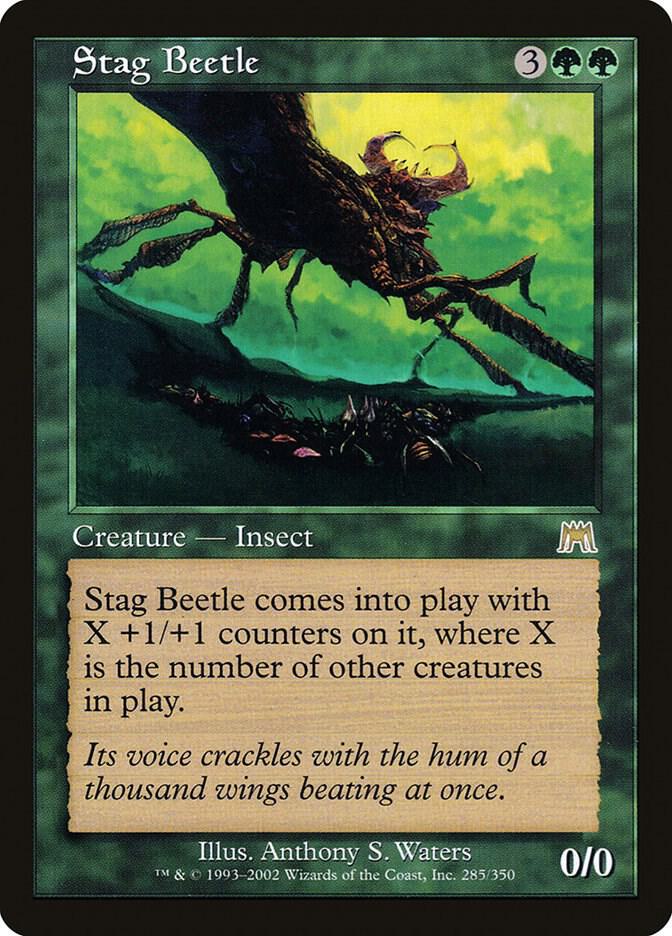 Stag Beetle (285) [Onslaught]