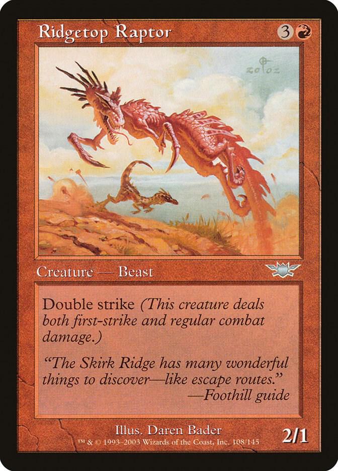 Ridgetop Raptor (108) [Legions]