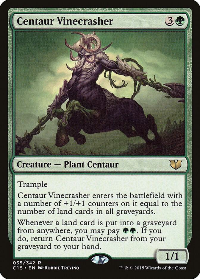 Centaur Vinecrasher (35) [Commander 2015]