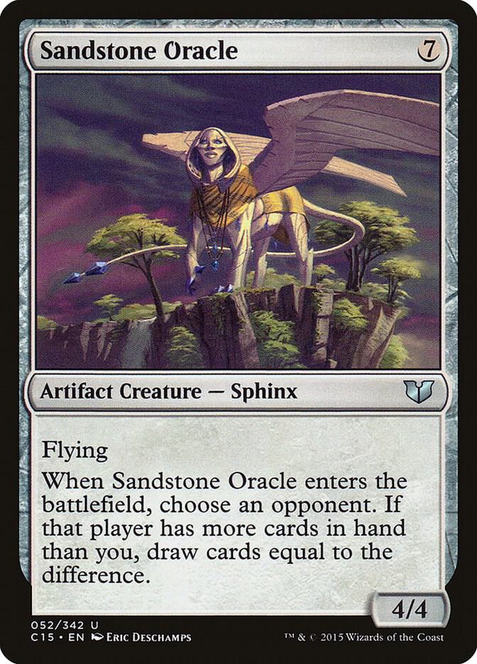 Sandstone Oracle (52) [Commander 2015]