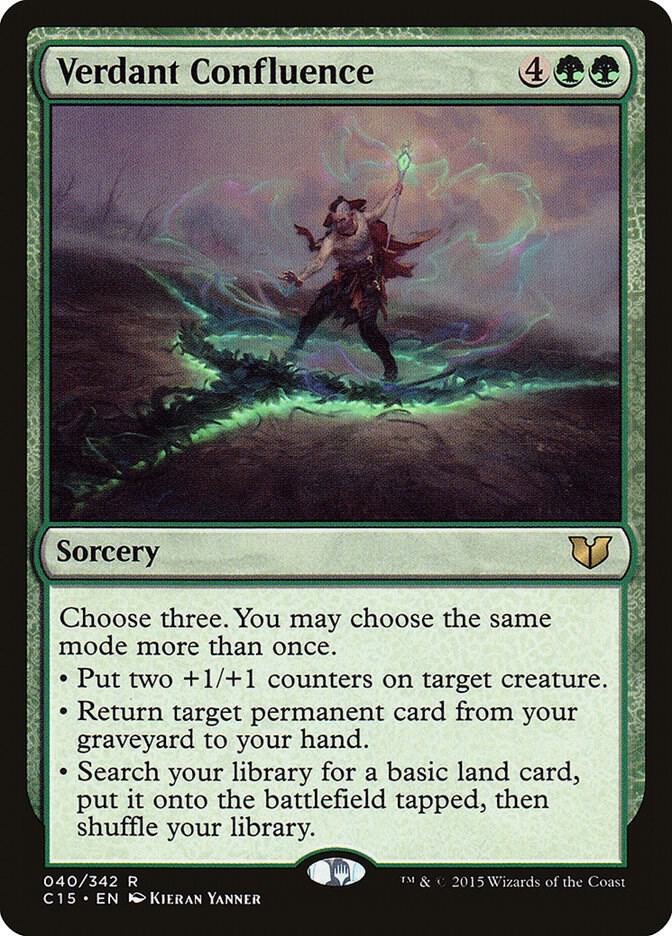 Verdant Confluence (40) [Commander 2015]