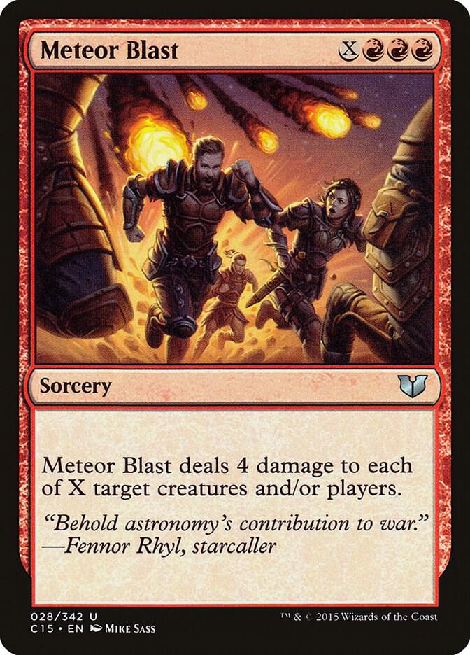 Meteor Blast (28) [Commander 2015]