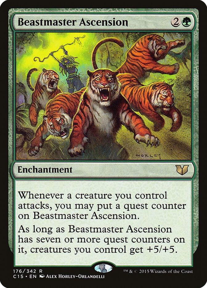 Beastmaster Ascension (176) [Commander 2015]