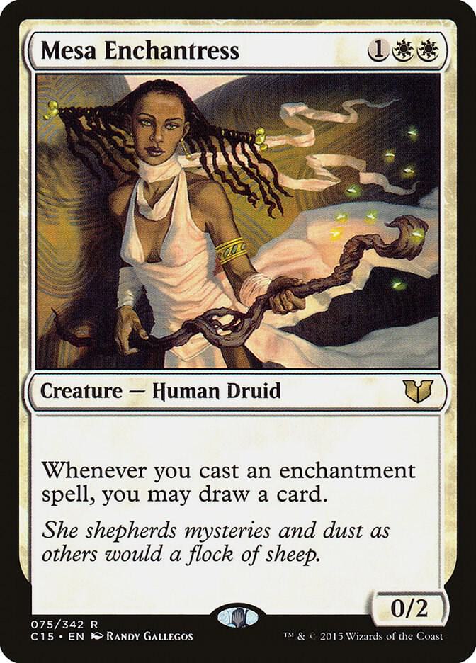 Mesa Enchantress (75) [Commander 2015]