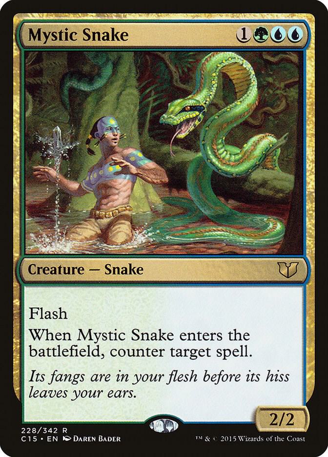 Mystic Snake (228) [Commander 2015]