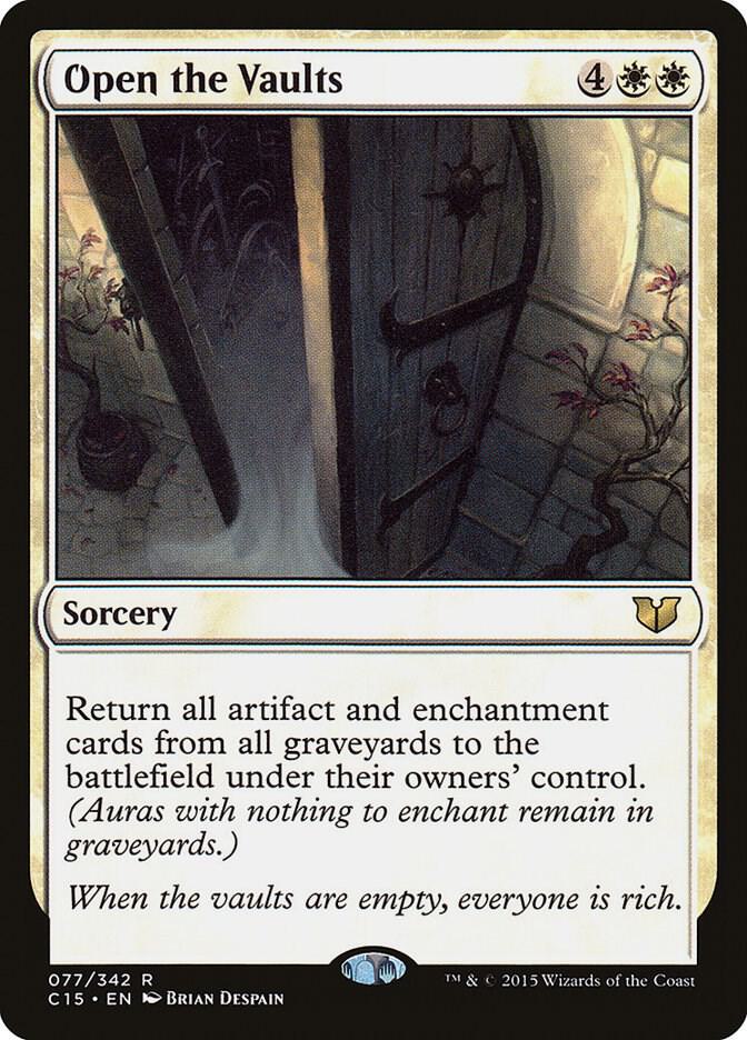 Open the Vaults (77) [Commander 2015]