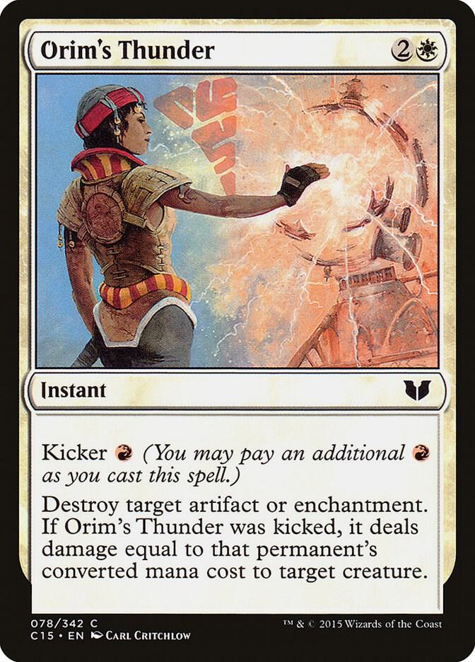 Orim's Thunder (78) [Commander 2015]