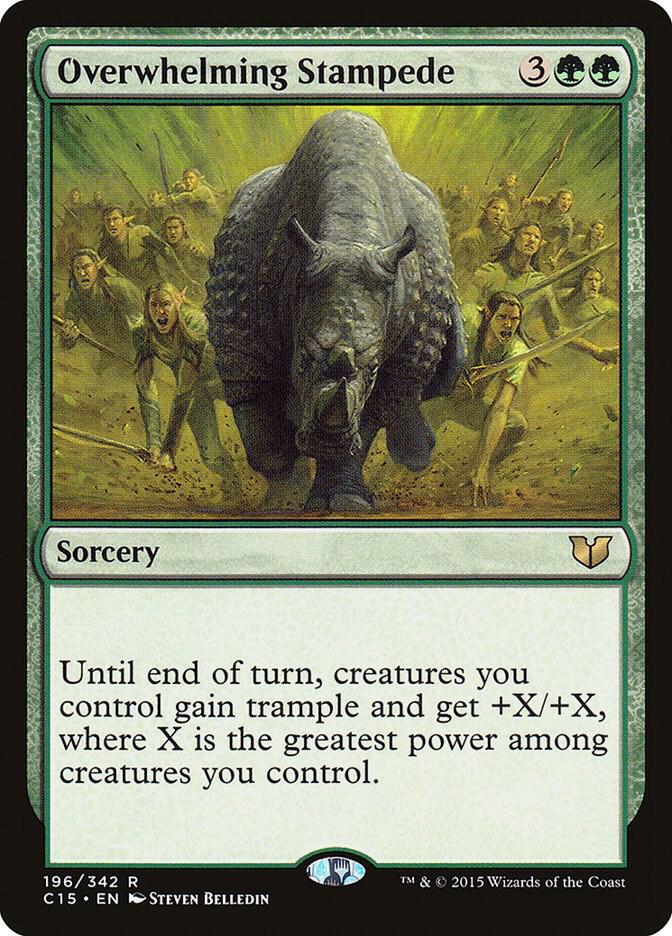 Overwhelming Stampede (196) [Commander 2015]