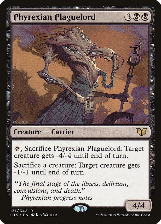 Phyrexian Plaguelord (131) [Commander 2015]
